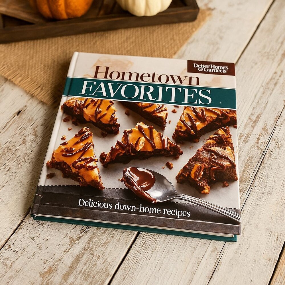 Better Homes & Gardens Hometown Favorites Cookbook 2018 Recipes